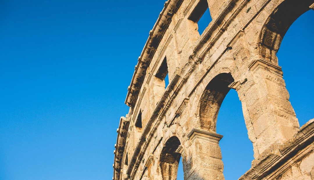 Part of Pula Roman Arena